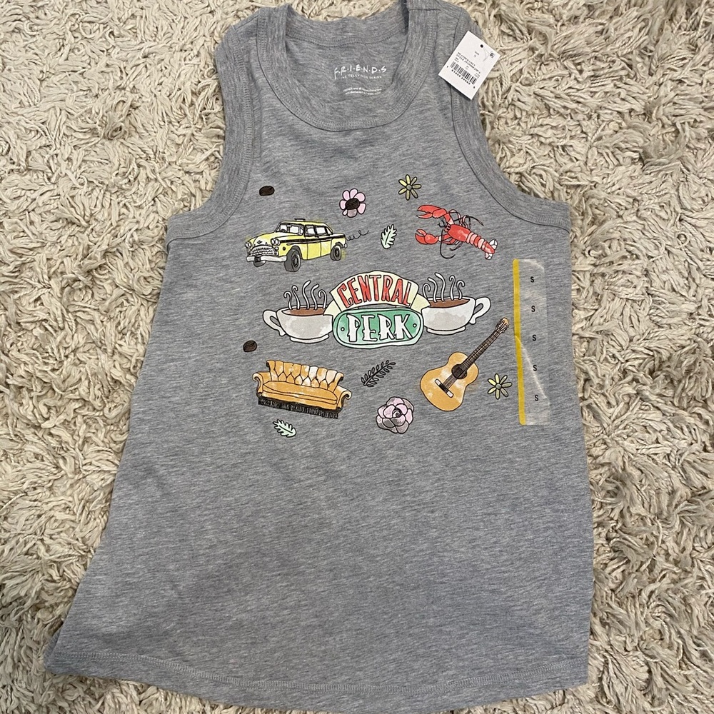3 for $12 / 5 for $15 NWT FRIENDS Tank Top S